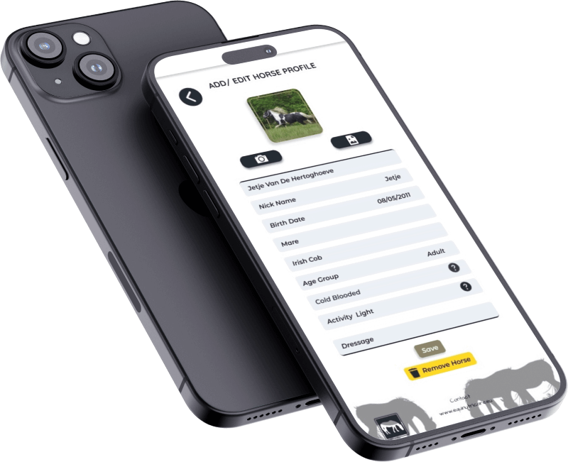 Equinutricare-app, de voedingsadviseur binnen handbereik.